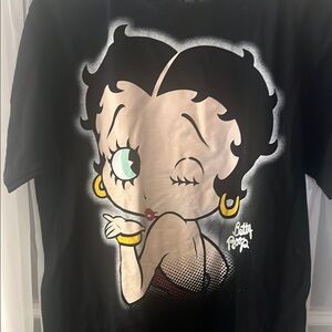 Universal Studios Betty Boop Graphic T-Shirt Men’s Medium Black